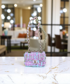chanel inspired tweed bag